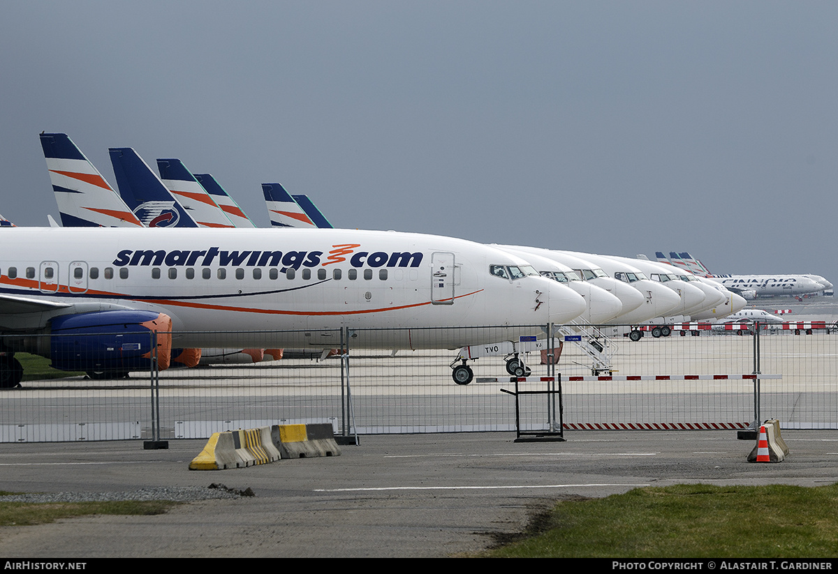 Aircraft Photo of OK-TVO | Boeing 737-8CX | Smartwings | AirHistory.net #357342