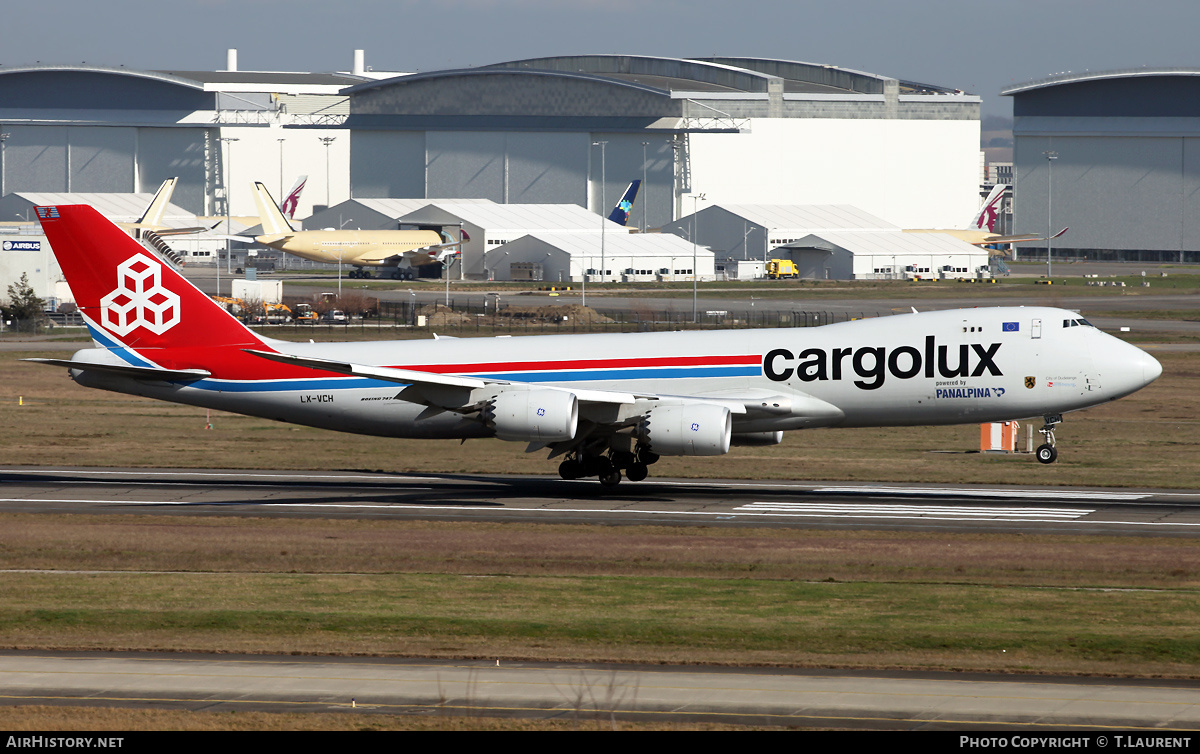 Aircraft Photo of LX-VCH | Boeing 747-8R7F/SCD | Cargolux | AirHistory.net #357347