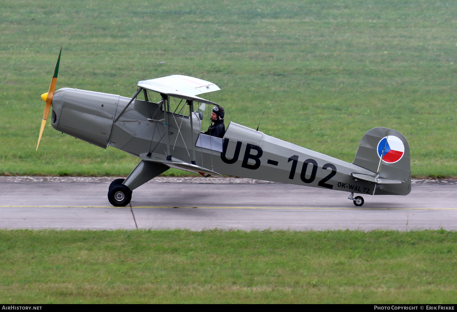 Aircraft Photo of OK-WAL-72 / UB-102 | C-104 Jungmann UL | Czechoslovakia - Air Force | AirHistory.net #357356