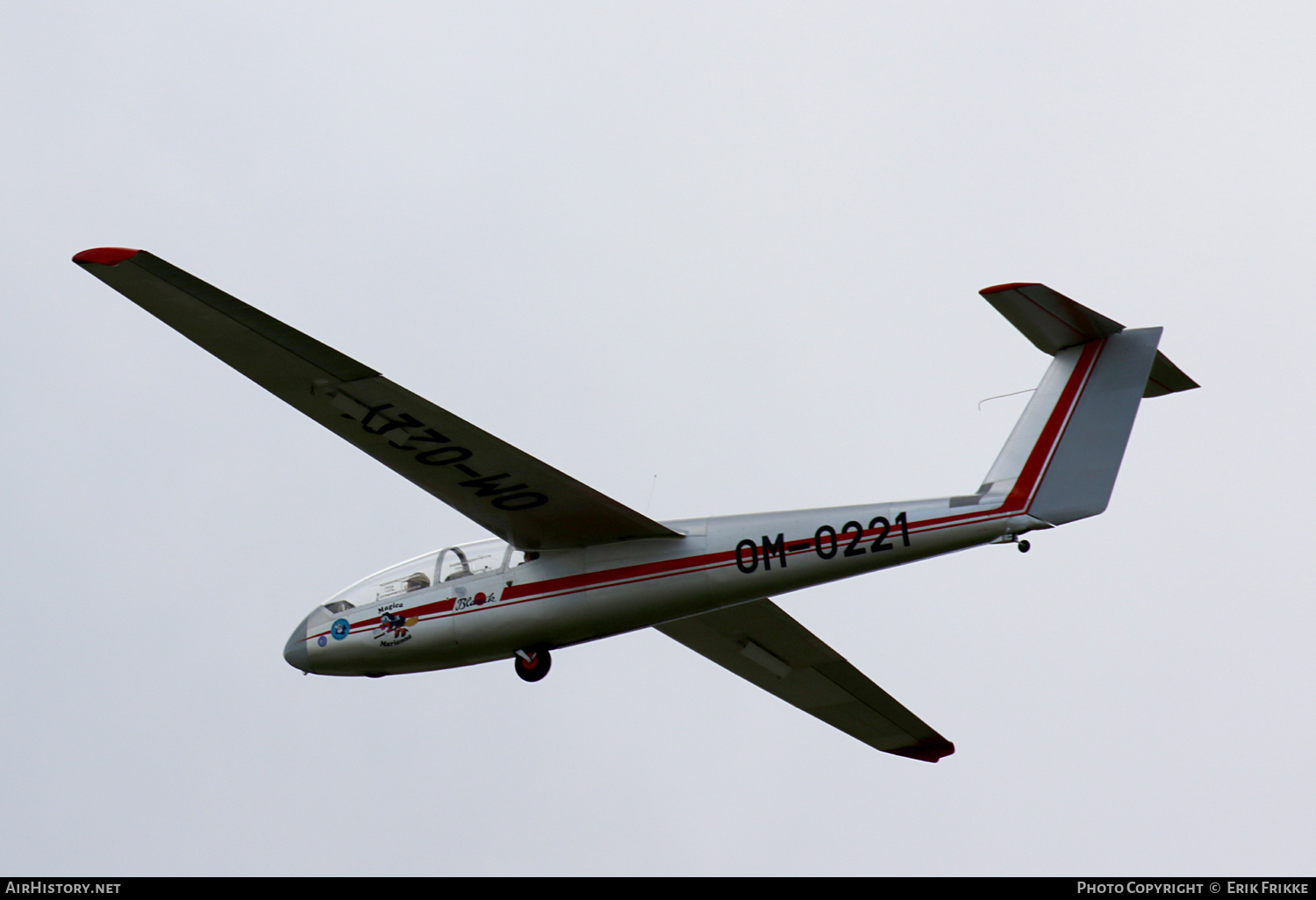 Aircraft Photo of OM-0221 | Let L-23 Super Blanik | AirHistory.net #357364