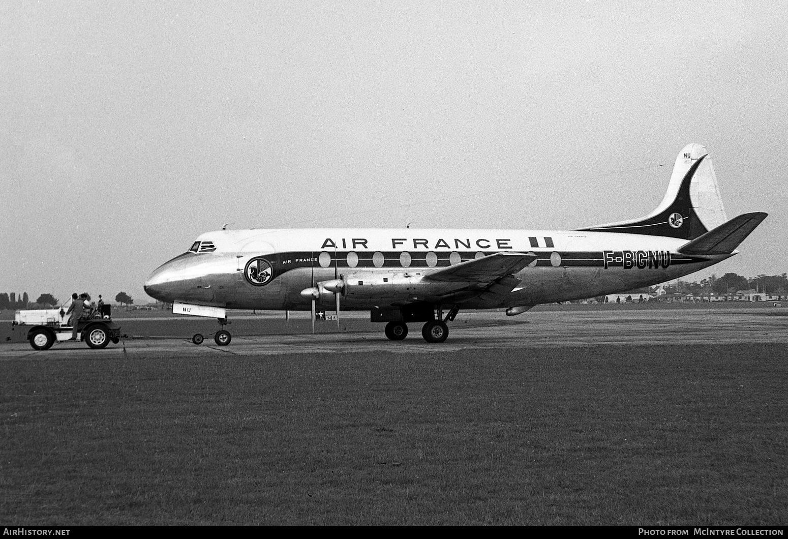 Aircraft Photo of F-BGNU | Vickers 708 Viscount | Air France | AirHistory.net #357366