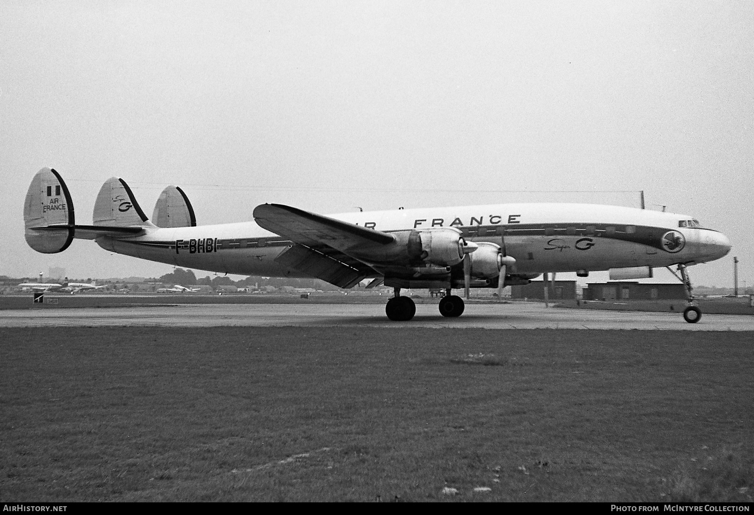 Aircraft Photo of F-BHBI | Lockheed L-1049G Super Constellation | Air France | AirHistory.net #357367