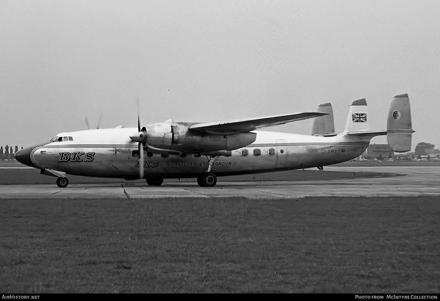 Aircraft Photo of G-AMAC | Airspeed AS-57 Ambassador 2 | BKS Air Transport | AirHistory.net #357368