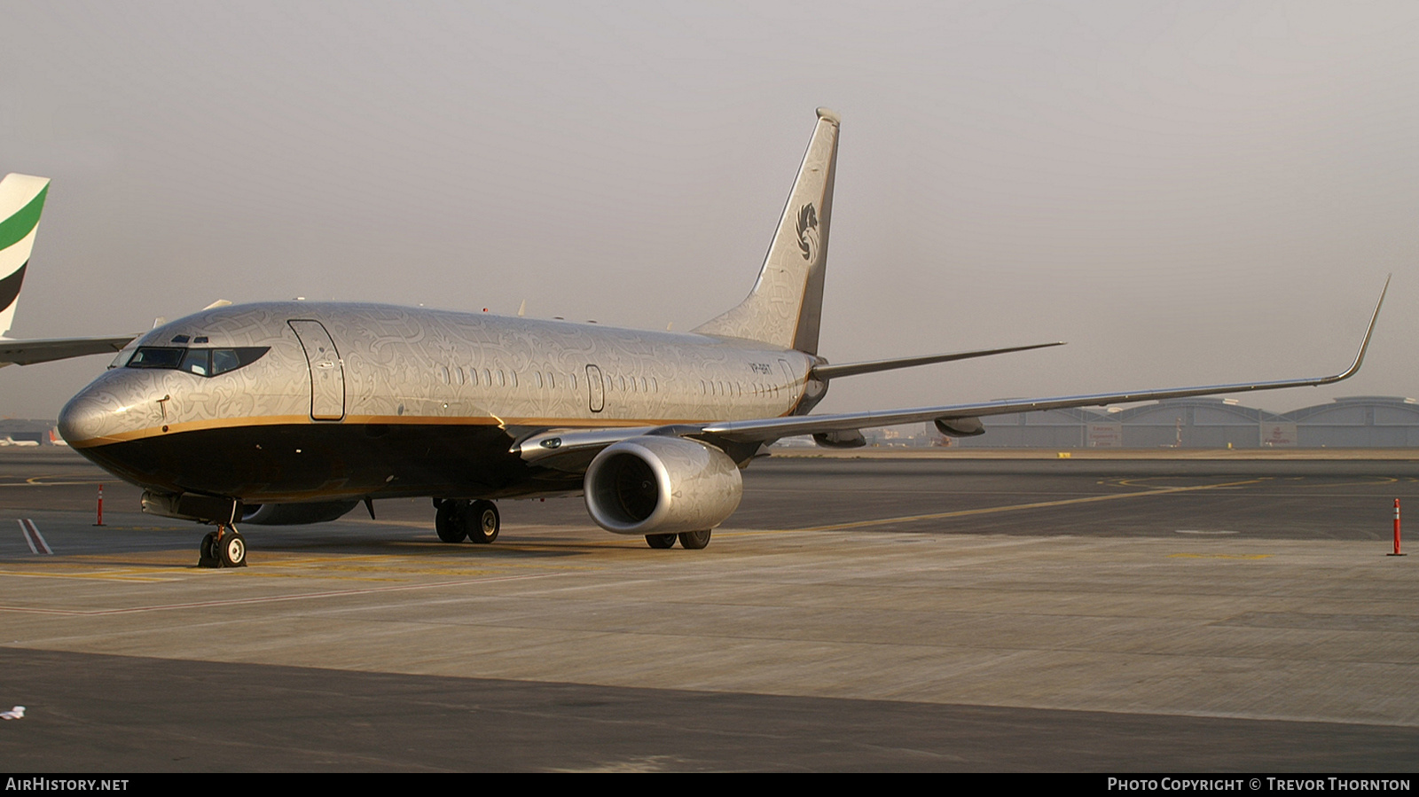 Aircraft Photo of VP-BRT | Boeing 737-7BC BBJ | Russian Standard Vodka | AirHistory.net #357369