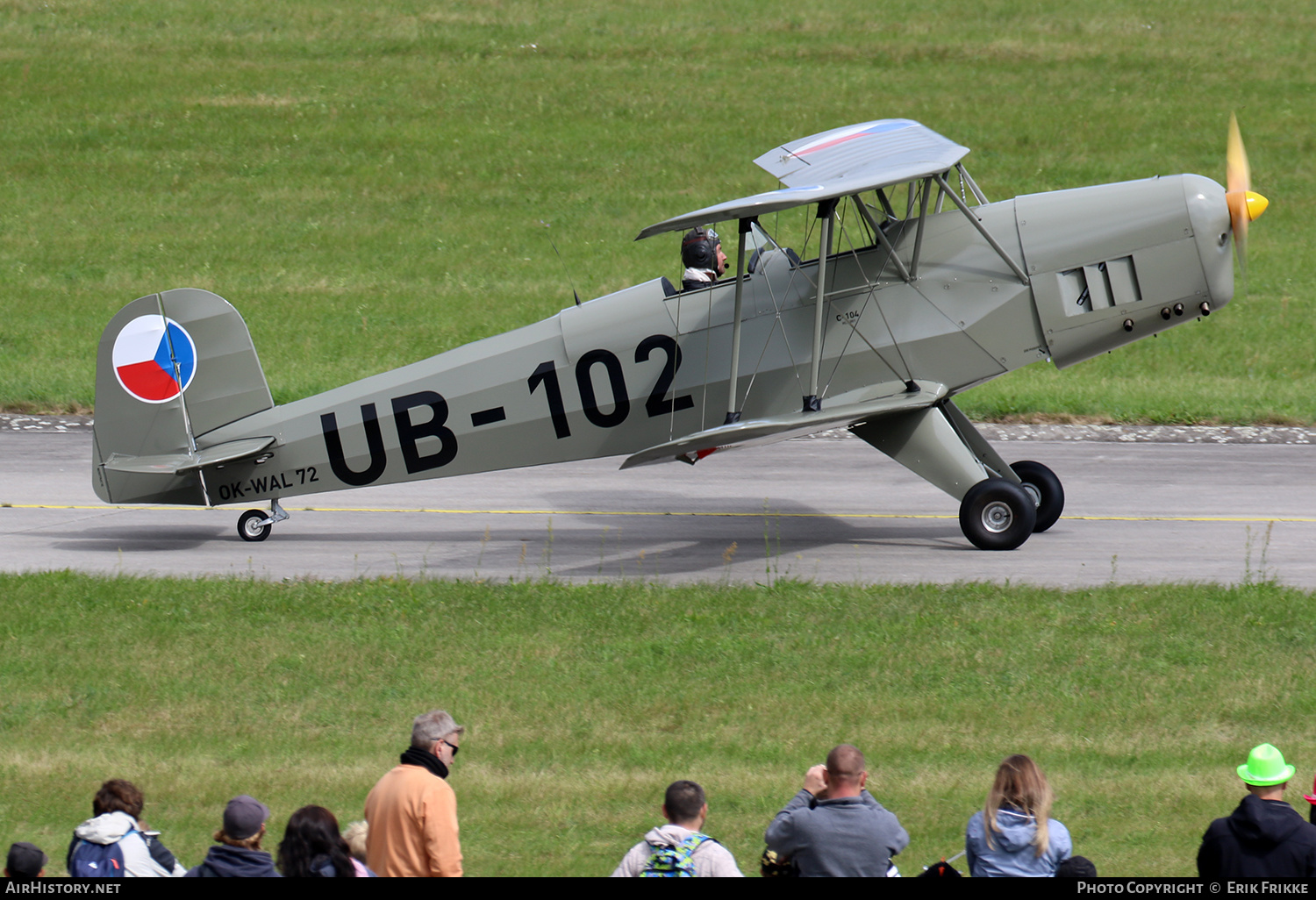 Aircraft Photo of OK-WAL-72 / UB-102 | C-104 Jungmann UL | Czechoslovakia - Air Force | AirHistory.net #357375