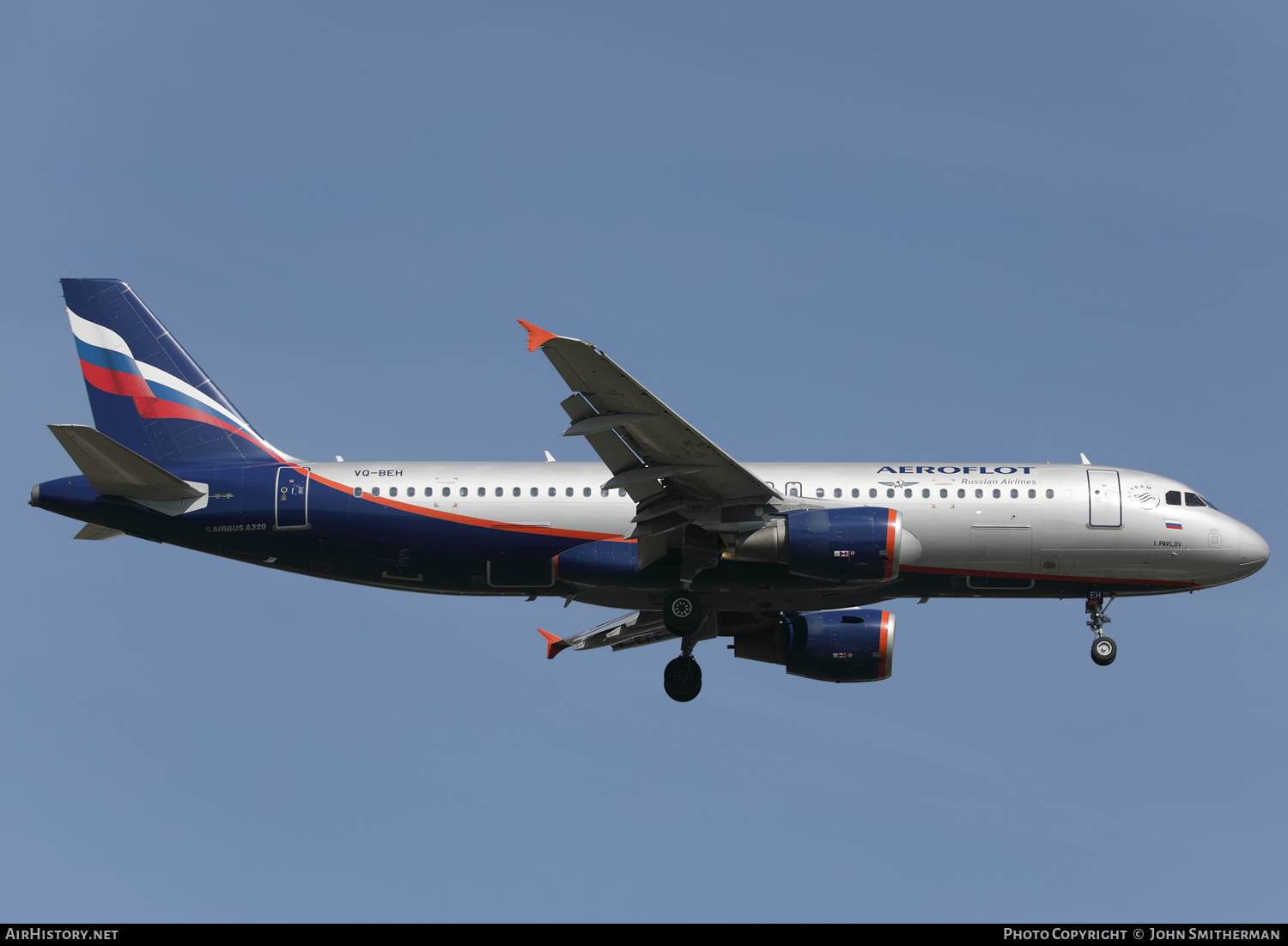 Aircraft Photo of VQ-BEH | Airbus A320-214 | Aeroflot - Russian Airlines | AirHistory.net #357397