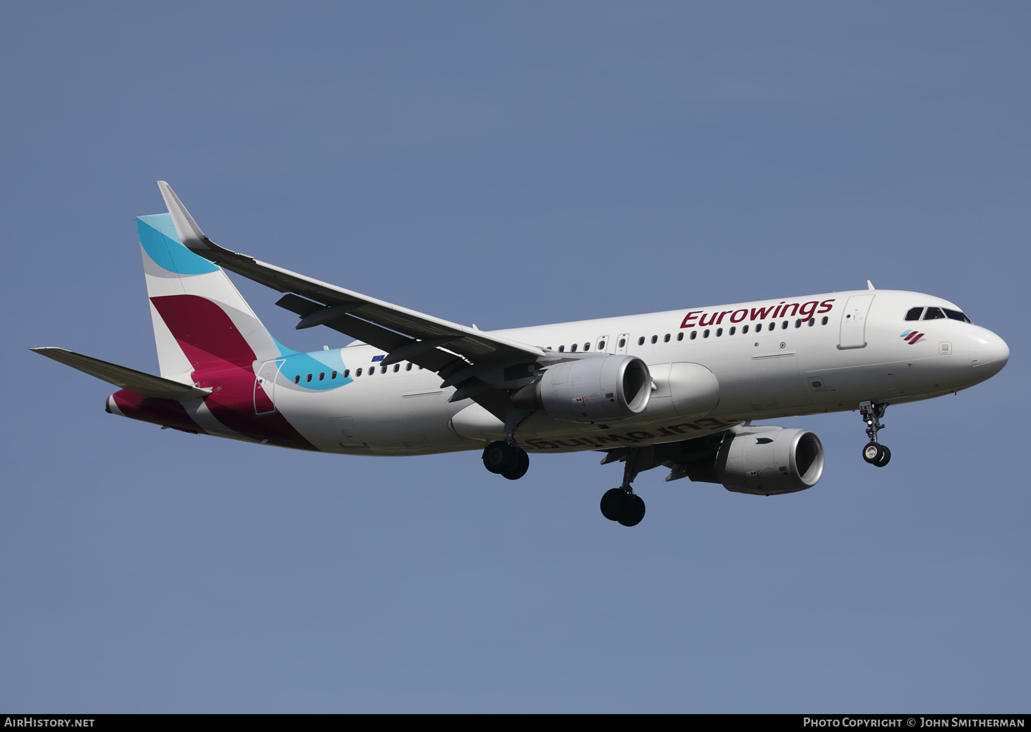 Aircraft Photo of D-AEWT | Airbus A320-214 | Eurowings | AirHistory.net #357406