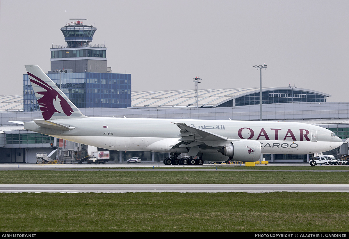 Aircraft Photo of A7-BFD | Boeing 777-FDZ | Qatar Airways Cargo | AirHistory.net #357407
