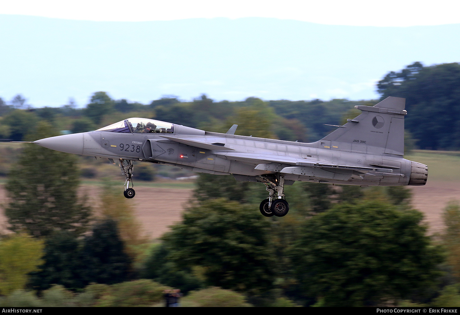 Aircraft Photo of 9238 | Saab JAS 39C Gripen | Czechia - Air Force | AirHistory.net #357417