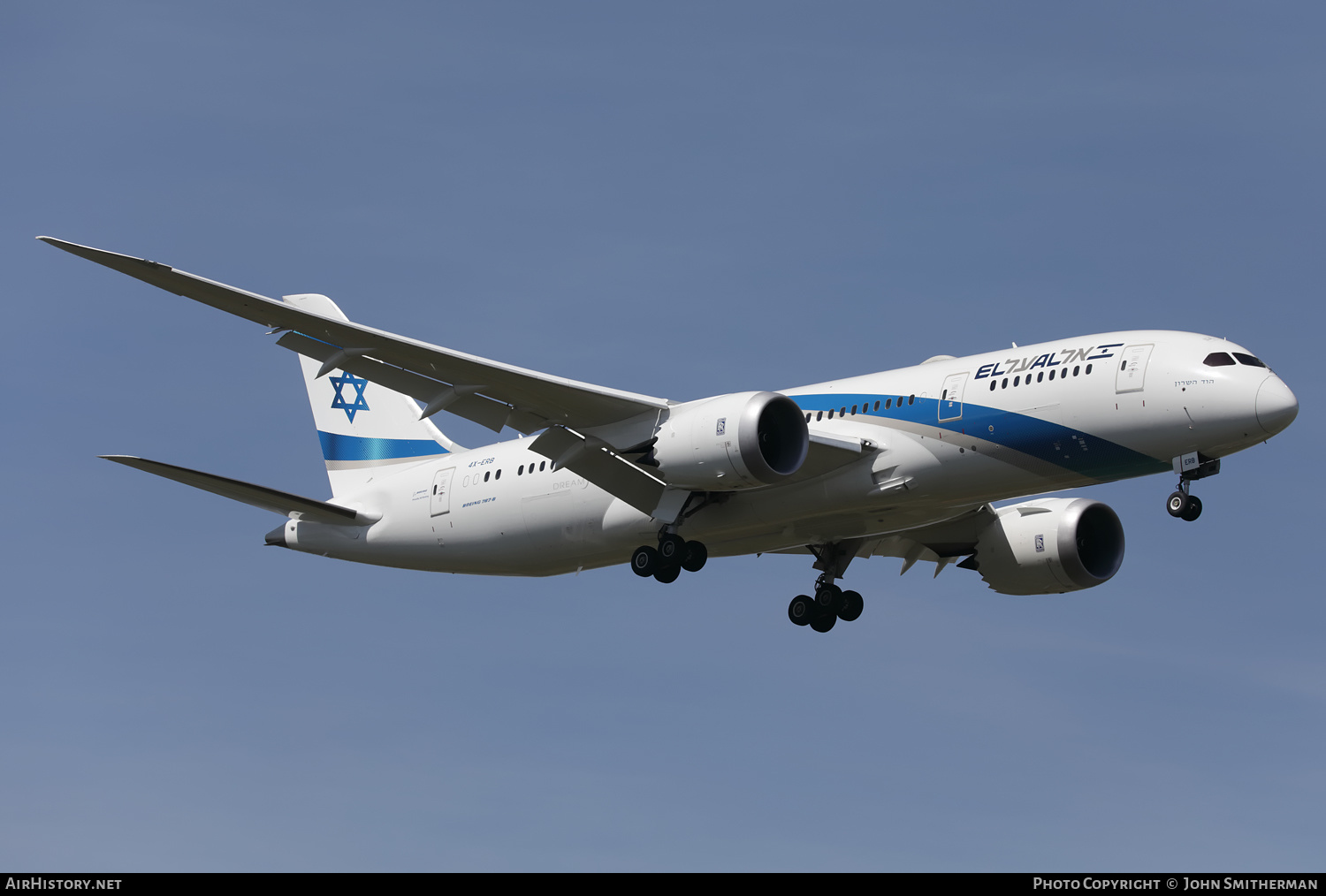 Aircraft Photo of 4X-ERB | Boeing 787-8 Dreamliner | El Al Israel Airlines | AirHistory.net #357427