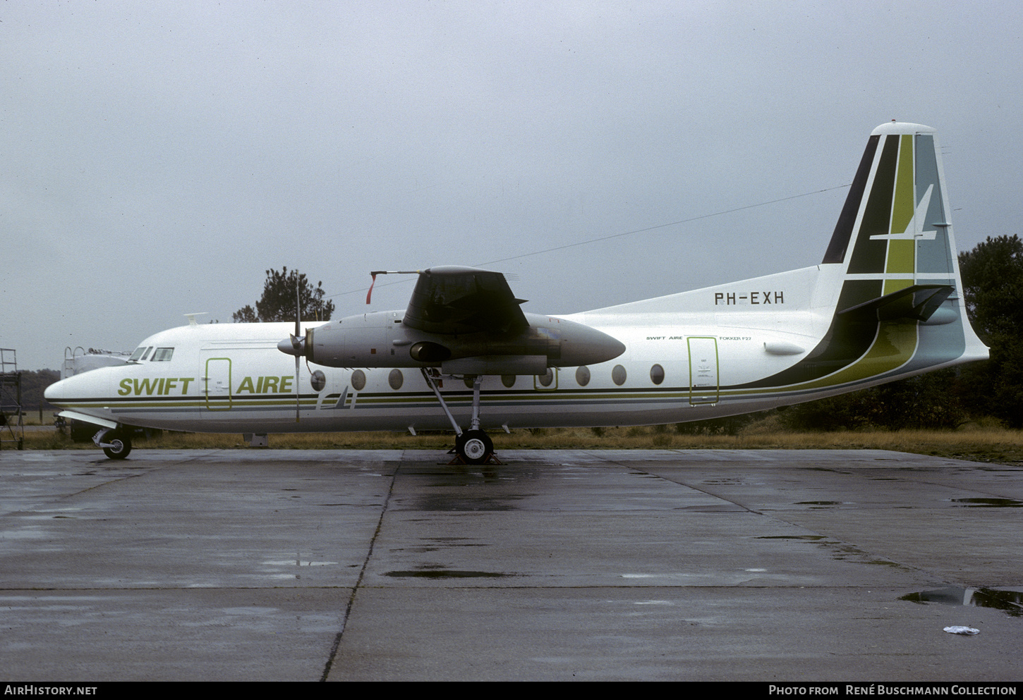 Aircraft Photo of PH-EXH | Fokker F27-600 Friendship | Swift Aire | AirHistory.net #357430
