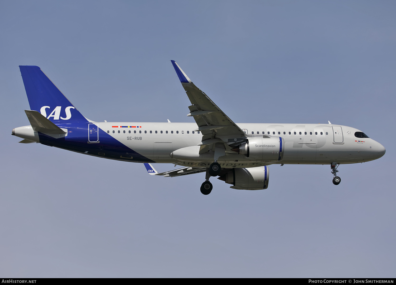 Aircraft Photo of SE-RUB | Airbus A320-251N | Scandinavian Airlines - SAS | AirHistory.net #357435