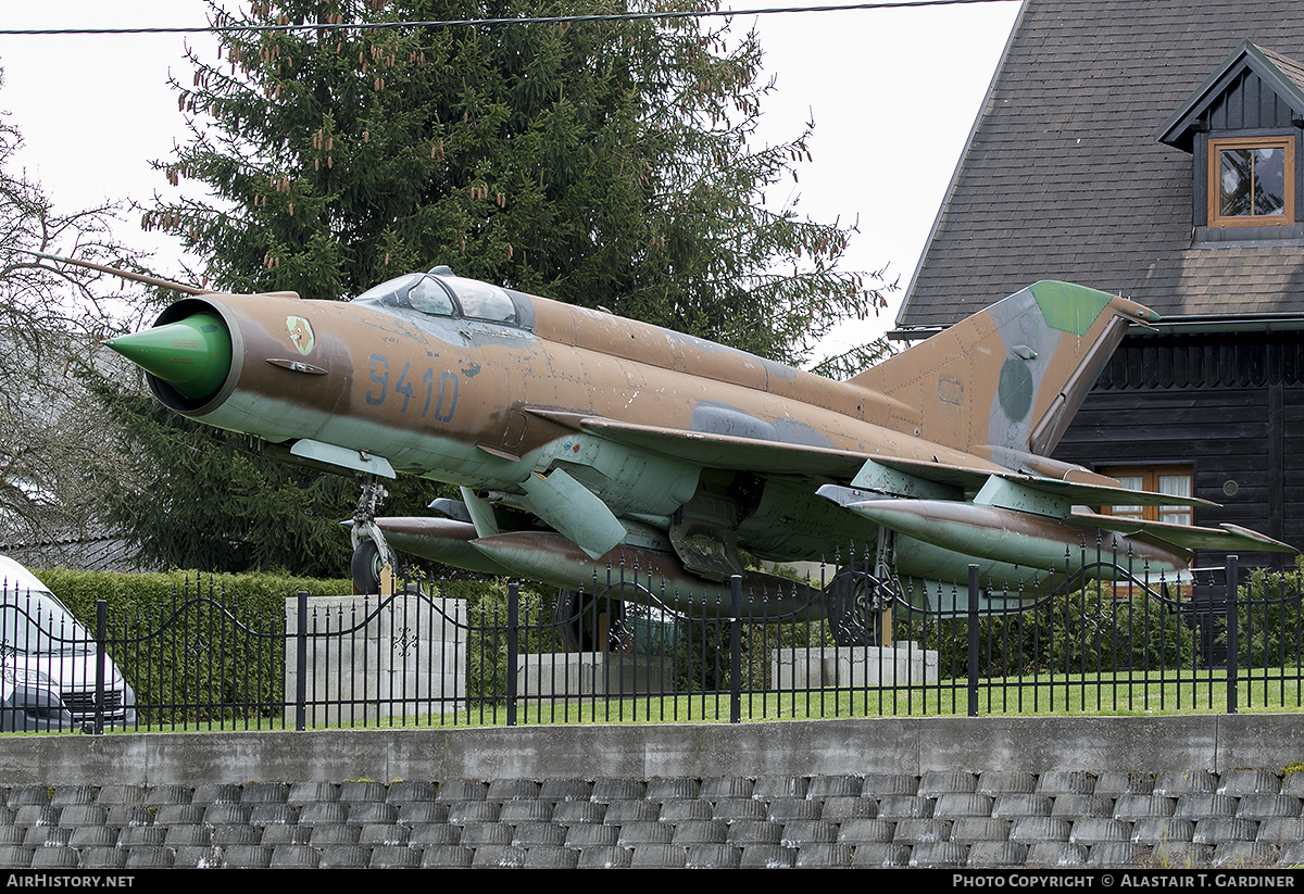 Aircraft Photo of 9410 | Mikoyan-Gurevich MiG-21MF | Czechia - Air Force | AirHistory.net #357450