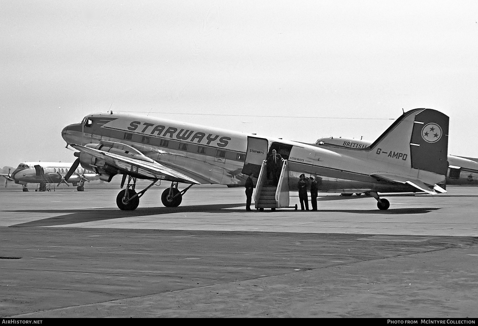 Aircraft Photo of G-AMPO | Douglas C-47B Dakota Mk.4 | Starways | AirHistory.net #357506