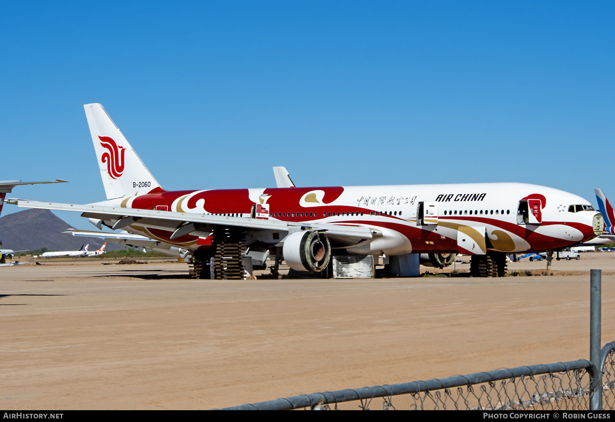 Aircraft Photo of B-2060 | Boeing 777-2J6 | Air China | AirHistory.net #357522