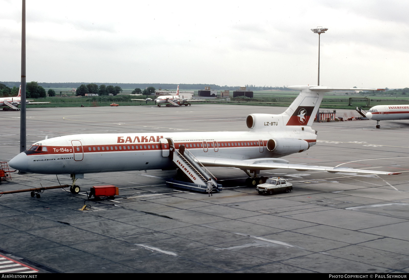 Aircraft Photo of LZ-BTU | Tupolev Tu-154B-2 | Balkan - Bulgarian Airlines | AirHistory.net #357539