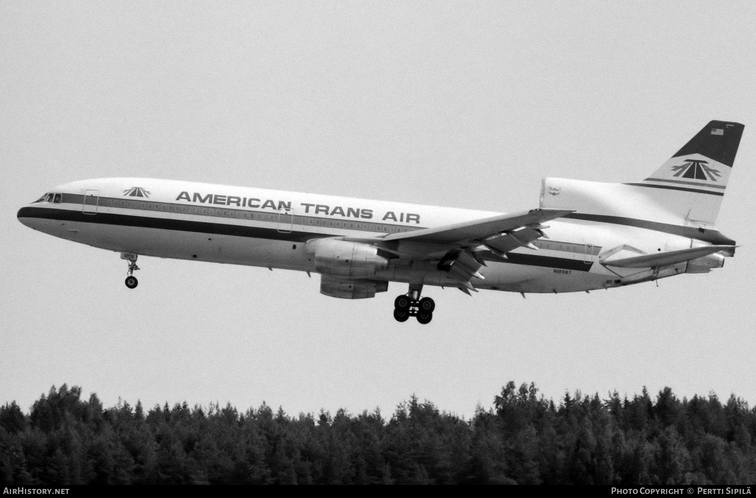 Aircraft Photo of N189AT | Lockheed L-1011-385-1 TriStar 50 | American Trans Air - ATA | AirHistory.net #357554