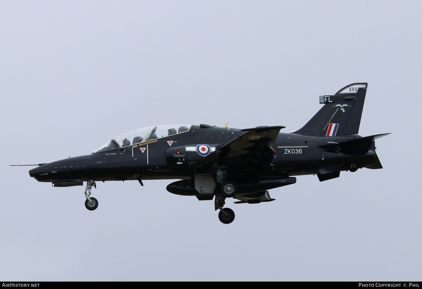 Aircraft Photo of ZK036 | BAE Systems Hawk T2 | UK - Air Force | AirHistory.net #357555