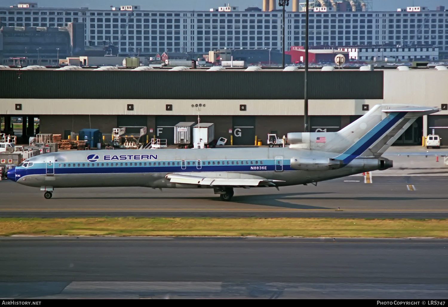 Aircraft Photo of N8836E | Boeing 727-225 | Eastern Air Lines | AirHistory.net #357558