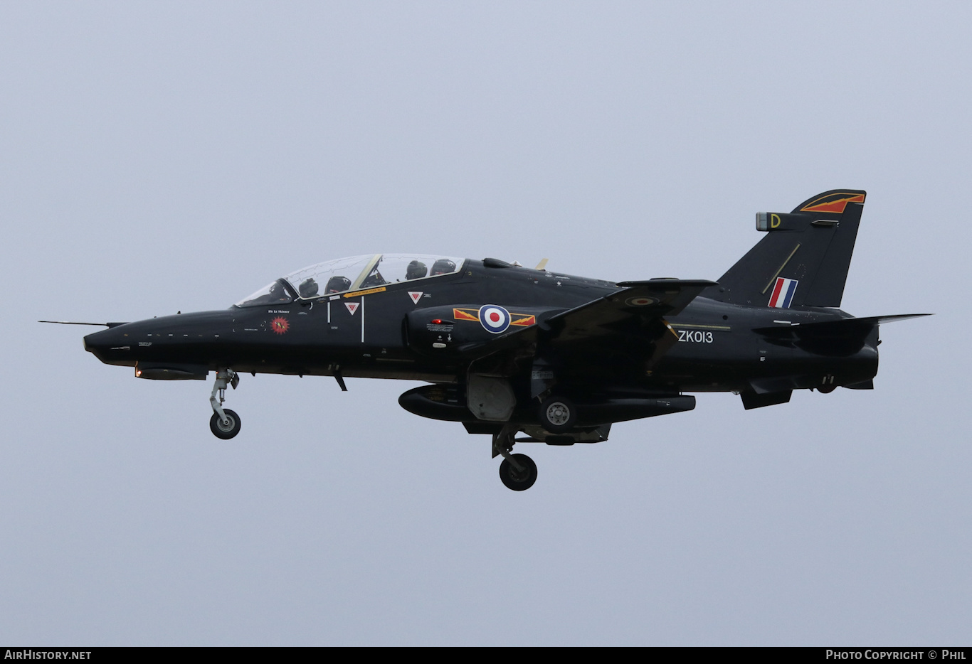 Aircraft Photo of ZK013 | BAE Systems Hawk T2 | UK - Air Force | AirHistory.net #357562