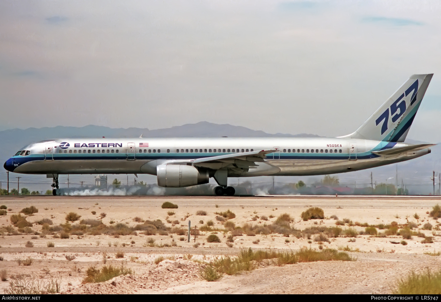 Aircraft Photo of N505EA | Boeing 757-225 | Eastern Air Lines | AirHistory.net #357564