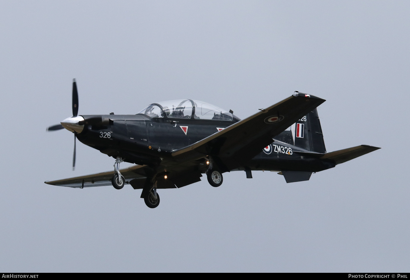 Aircraft Photo of ZM326 | Beechcraft T-6C Texan T1 | UK - Air Force | AirHistory.net #357567