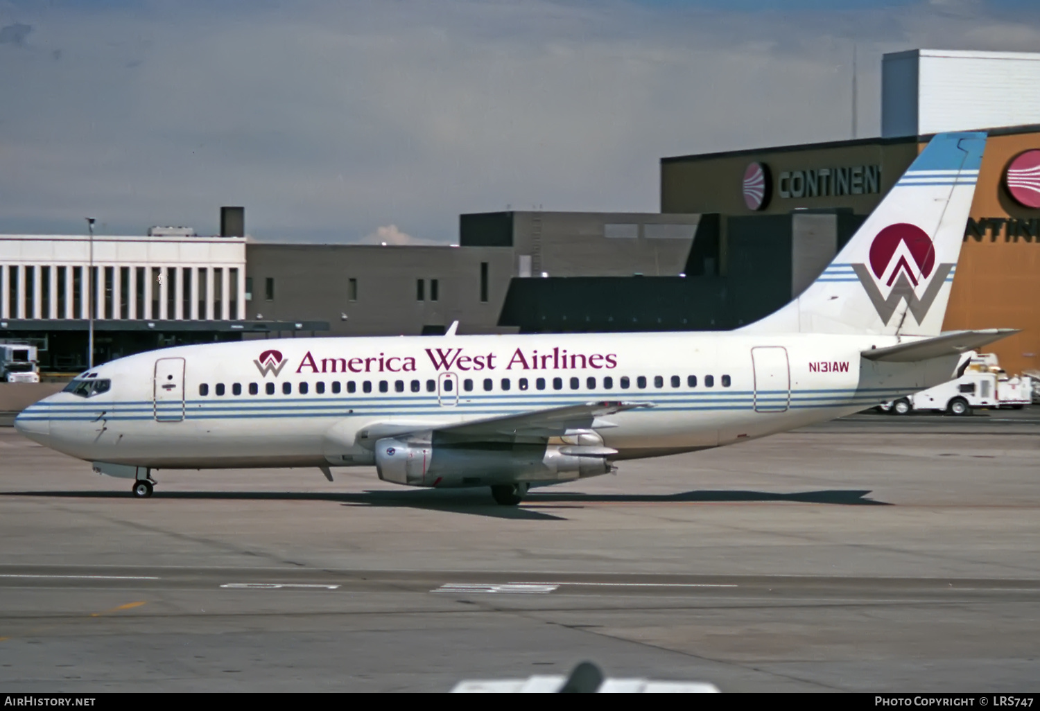 Aircraft Photo of N131AW | Boeing 737-2A9/Adv | America West Airlines | AirHistory.net #357572