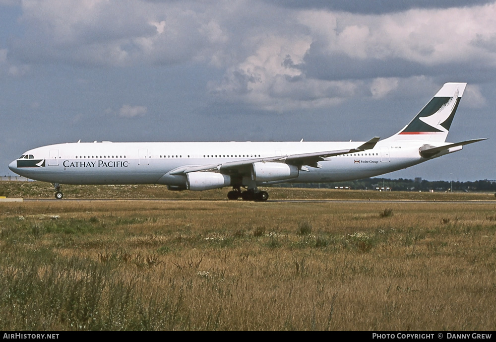Aircraft Photo of B-HXN | Airbus A340-313 | Cathay Pacific Airways | AirHistory.net #357582