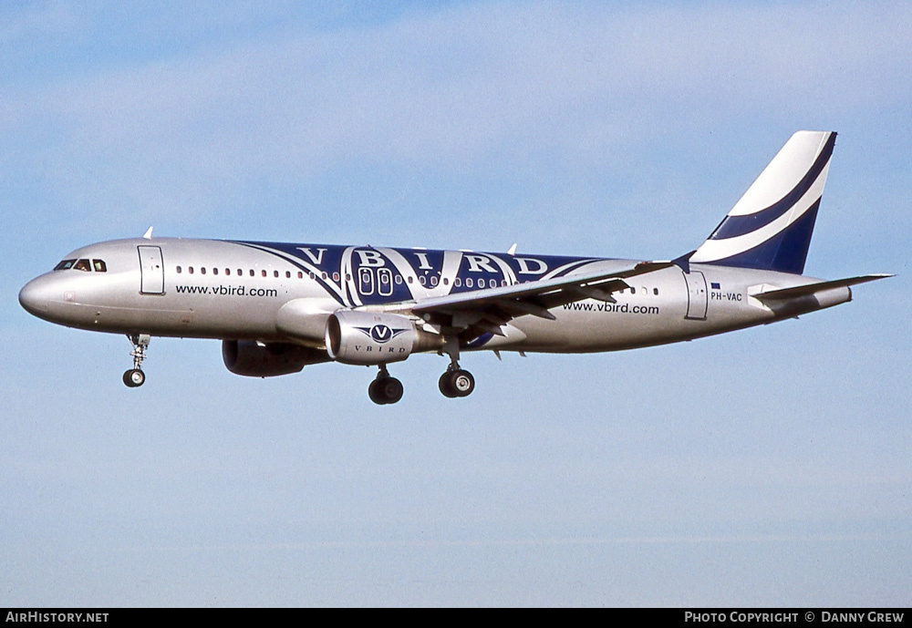 Aircraft Photo of PH-VAC | Airbus A320-212 | V Bird | AirHistory.net #357591
