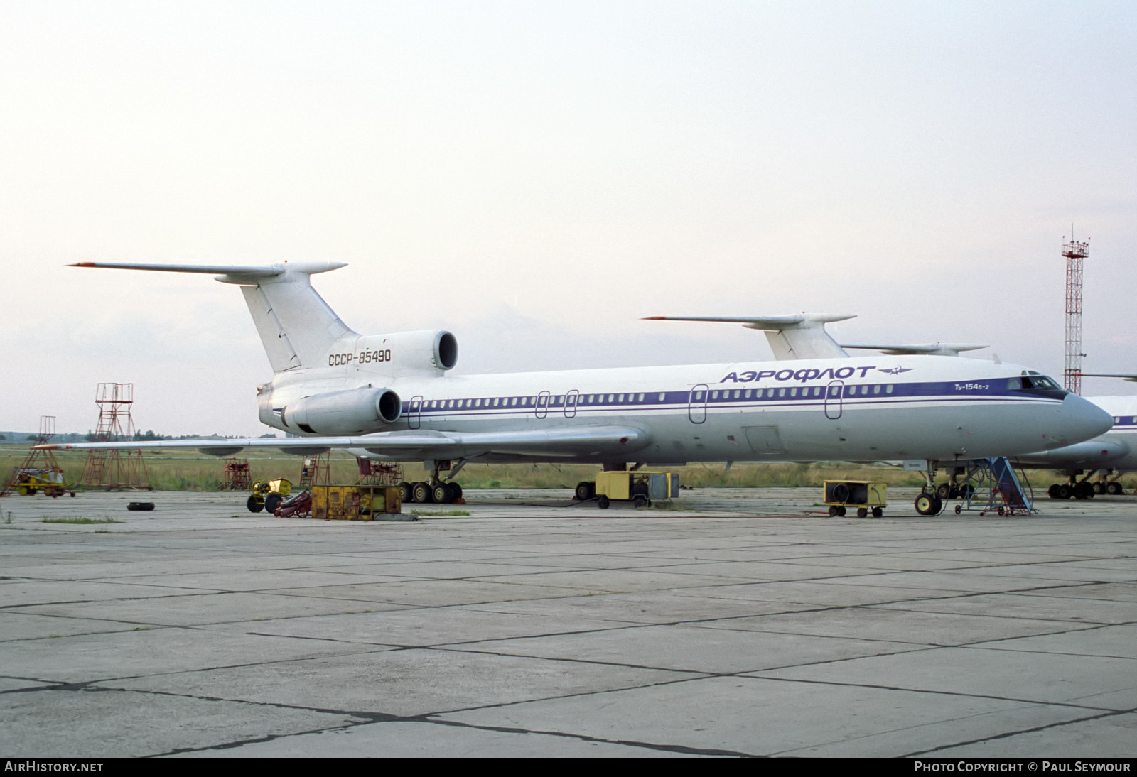 Aircraft Photo of CCCP-85490 | Tupolev Tu-154B-2 | Aeroflot | AirHistory.net #357606