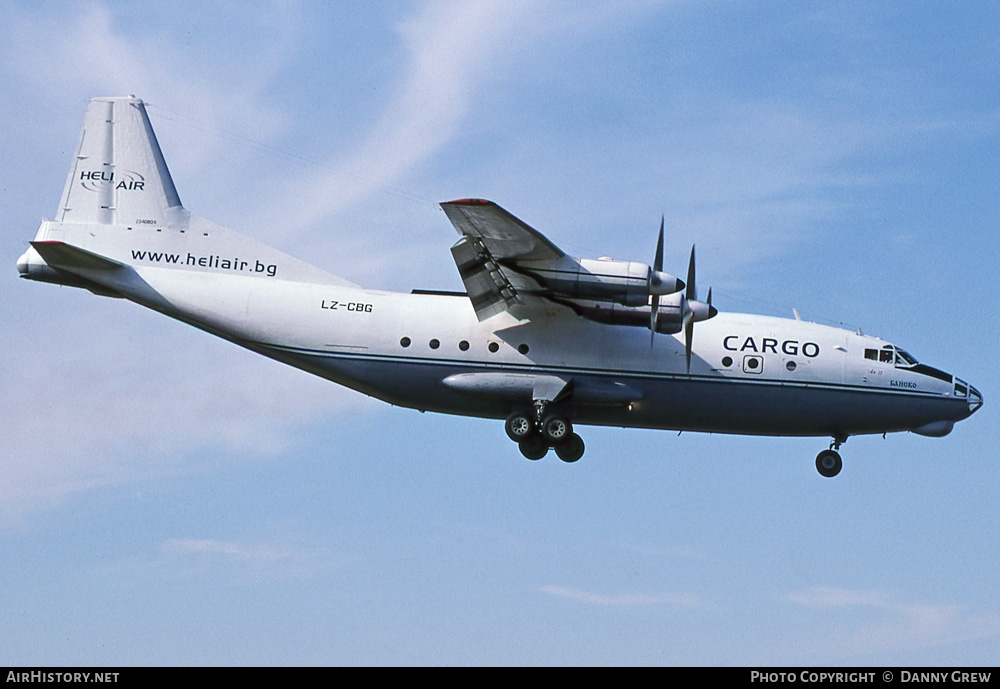 Aircraft Photo of LZ-CBG | Antonov An-12BP | Heli Air Cargo | AirHistory.net #357610