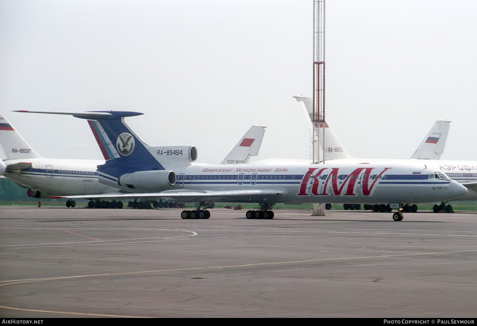 Aircraft Photo of RA-85494 | Tupolev Tu-154B-2 | KMV - Kavkazskie Mineralnye Vody | AirHistory.net #357618