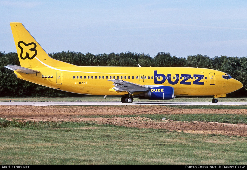 Aircraft Photo of G-BZZE | Boeing 737-3Q8 | Buzz | AirHistory.net #357620