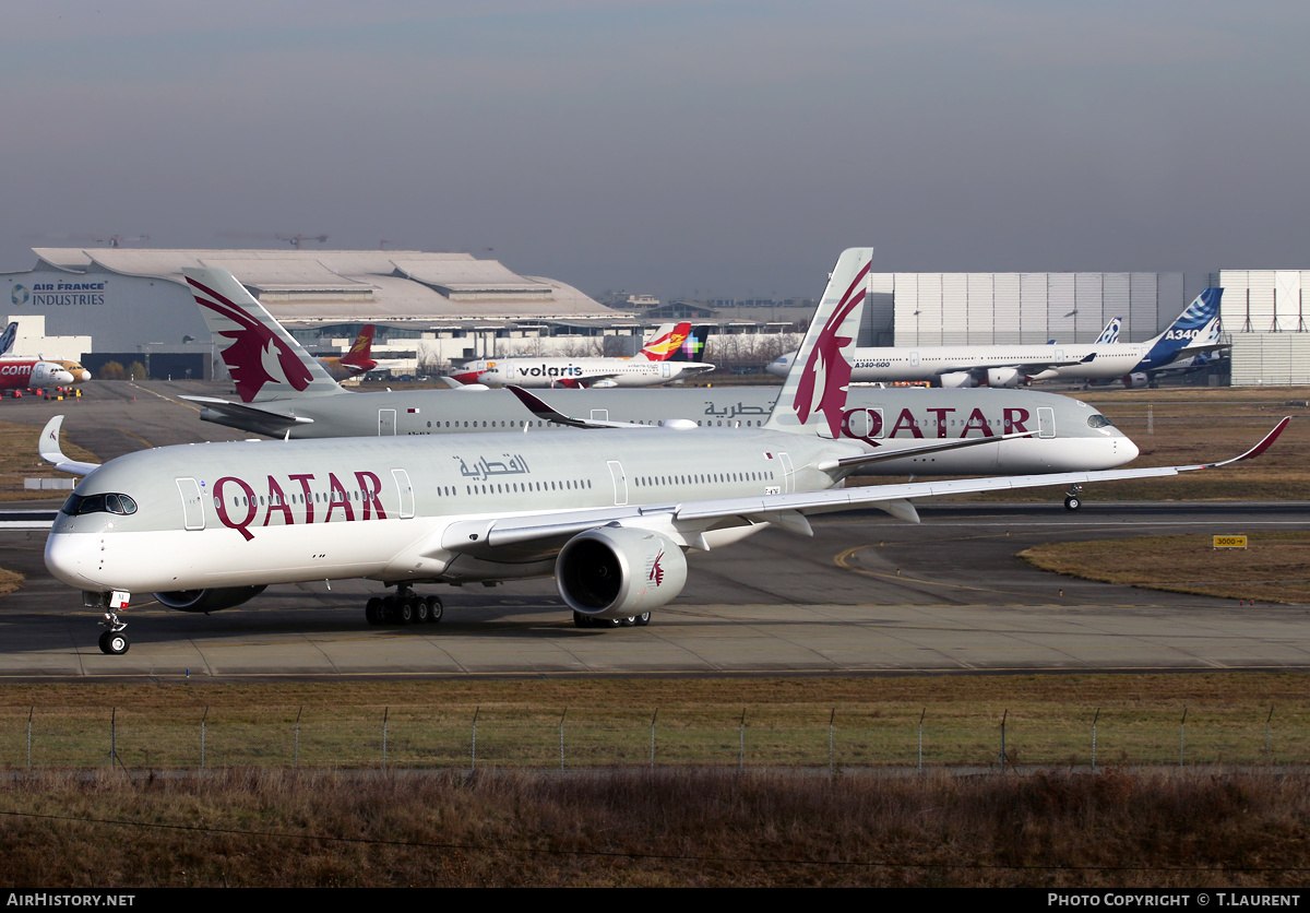 Aircraft Photo of F-WZNR | Airbus A350-1041 | Qatar Airways | AirHistory.net #357636