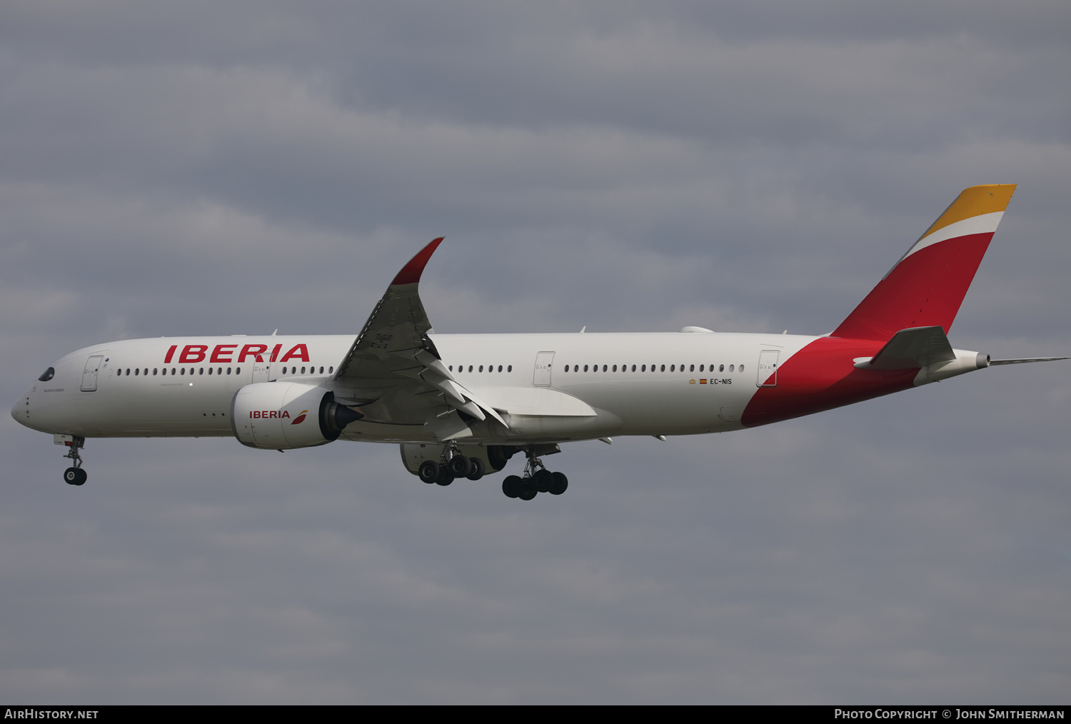 Aircraft Photo of EC-NIS | Airbus A350-941 | Iberia | AirHistory.net #357638