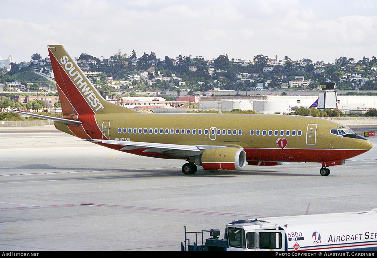 Aircraft Photo of N502SW | Boeing 737-5H4 | Southwest Airlines | AirHistory.net #357641