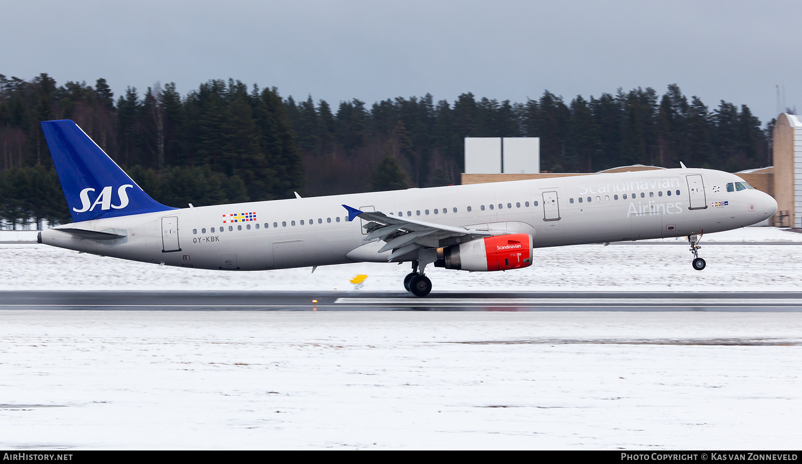 Aircraft Photo of OY-KBK | Airbus A321-232 | Scandinavian Airlines - SAS | AirHistory.net #357669