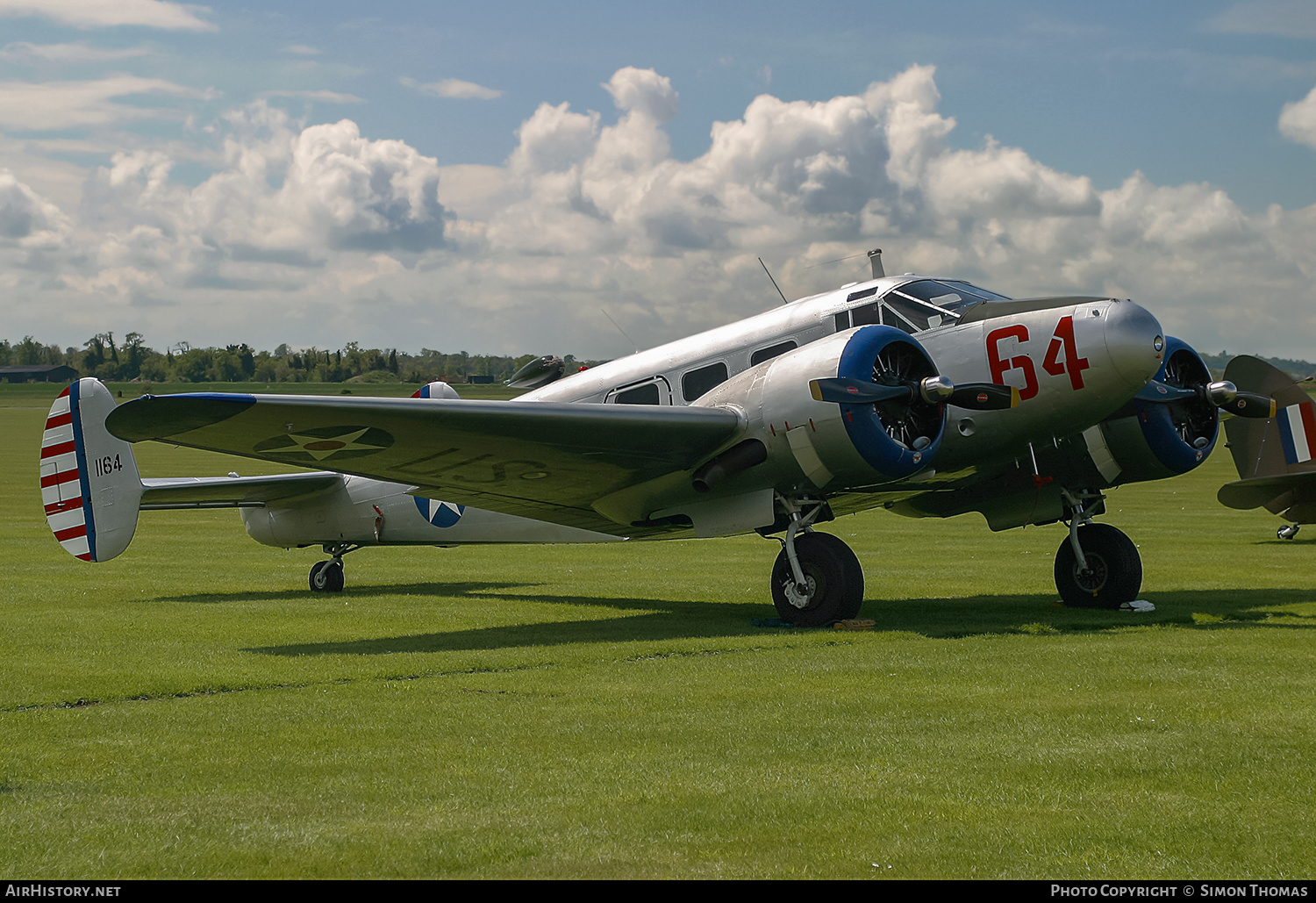 Aircraft Photo of G-BKGL / 1164 | Beech Expeditor 3TM | USA - Air Force | AirHistory.net #357670