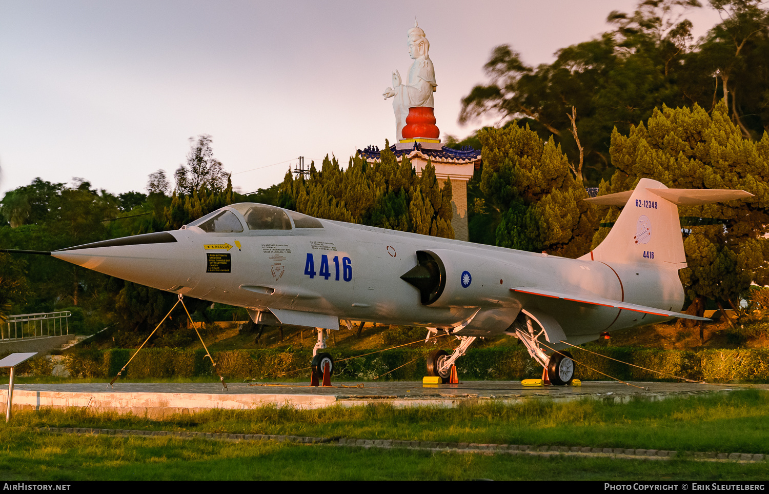 Aircraft Photo of 4416 / 62-12349 | Lockheed F-104G Starfighter | Taiwan - Air Force | AirHistory.net #357674