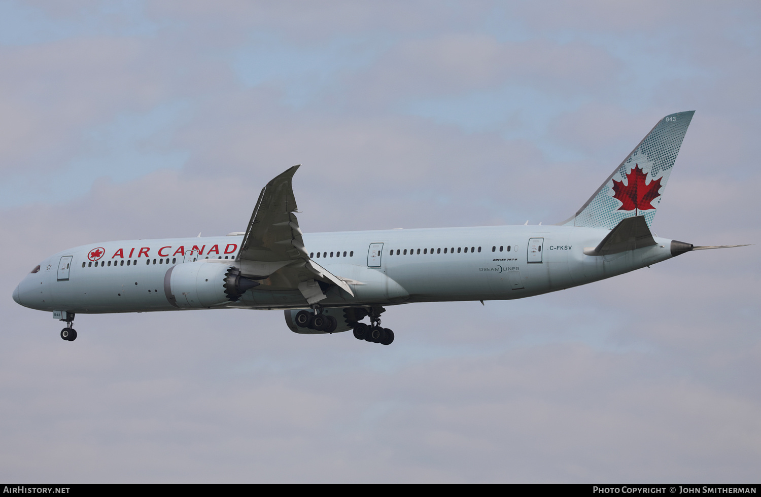 Aircraft Photo of C-FKSV | Boeing 787-9 Dreamliner | Air Canada | AirHistory.net #357679