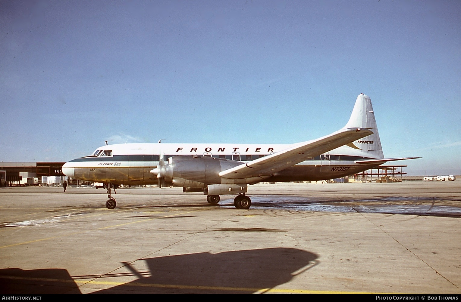 Aircraft Photo of N73157 | Convair 580 | Frontier Airlines | AirHistory.net #357693