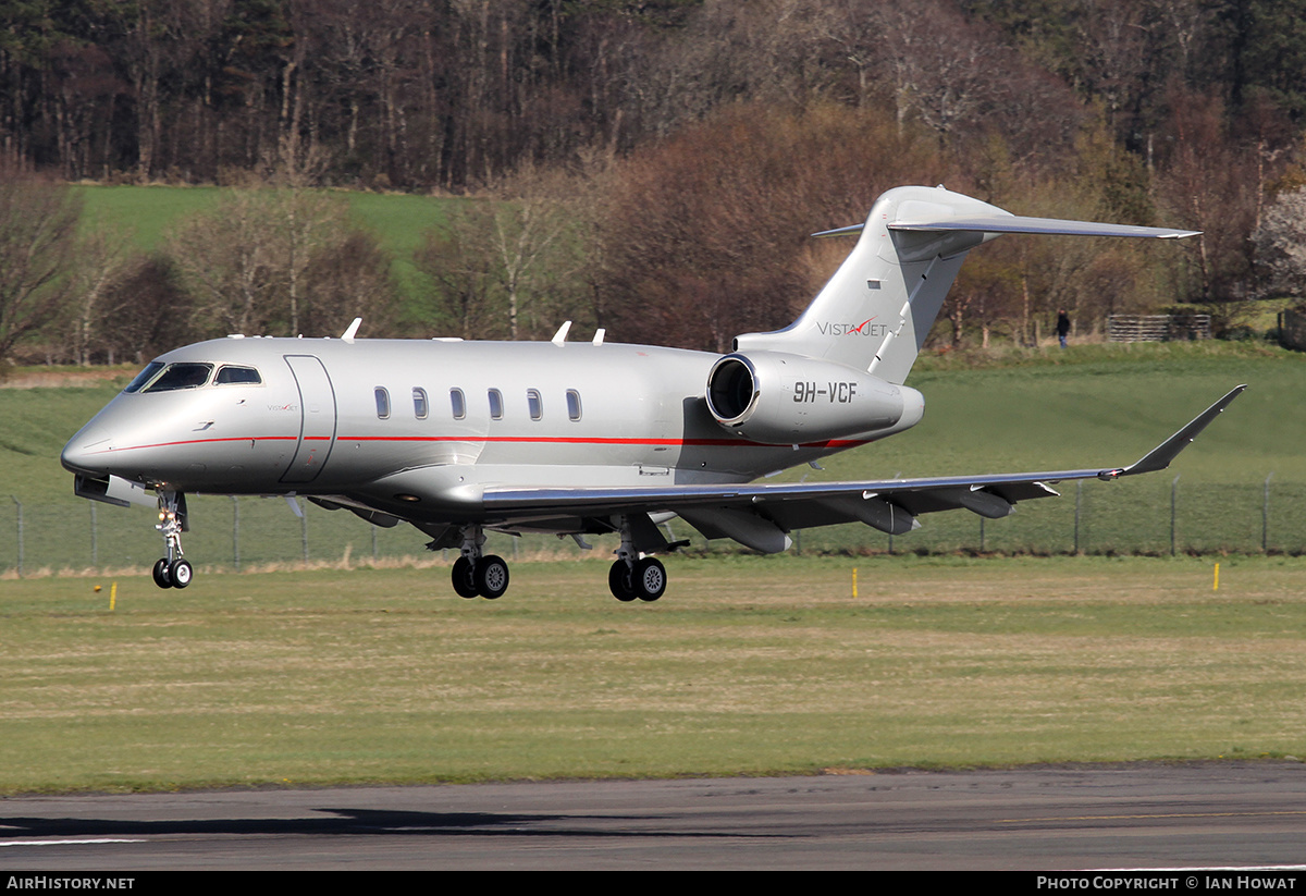 Aircraft Photo of 9H-VCF | Bombardier Challenger 350 (BD-100-1A10) | VistaJet | AirHistory.net #357703