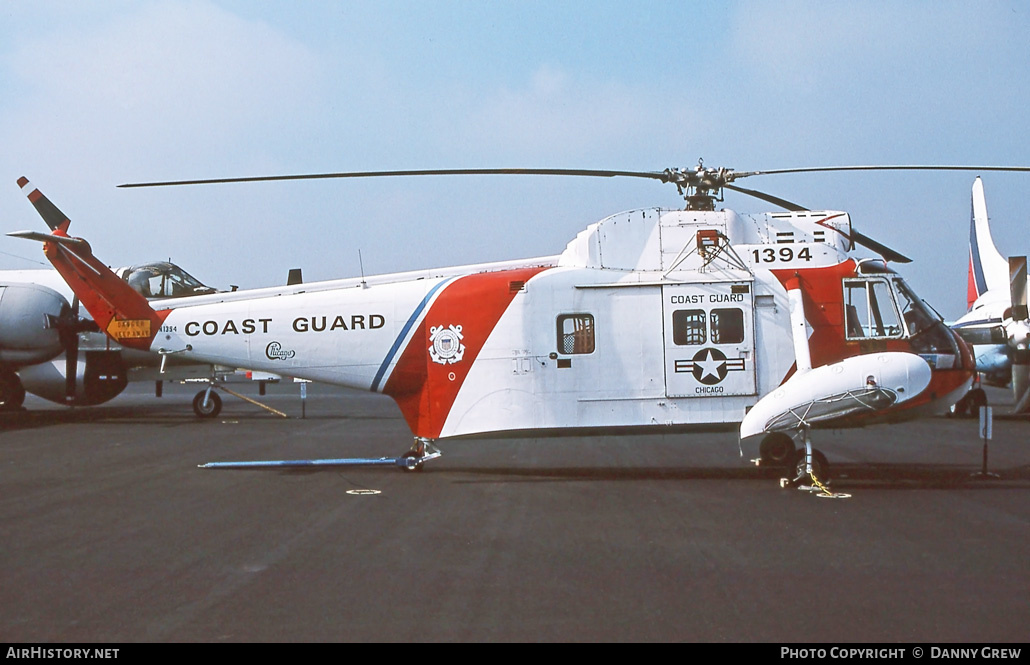Aircraft Photo of 1394 | Sikorsky HH-52A Seaguard (S-62A) | USA - Coast Guard | AirHistory.net #357724