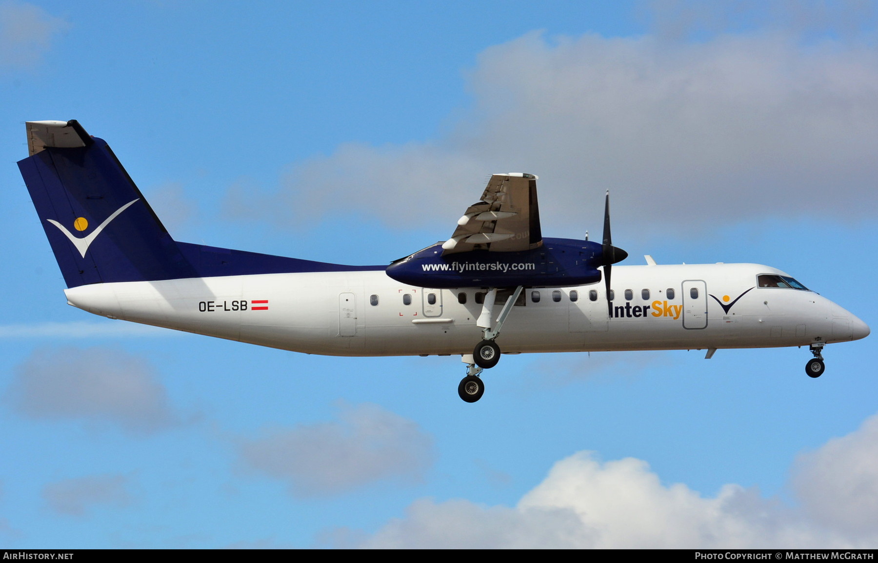 Aircraft Photo of OE-LSB | Bombardier DHC-8-314Q Dash 8 | InterSky | AirHistory.net #357731