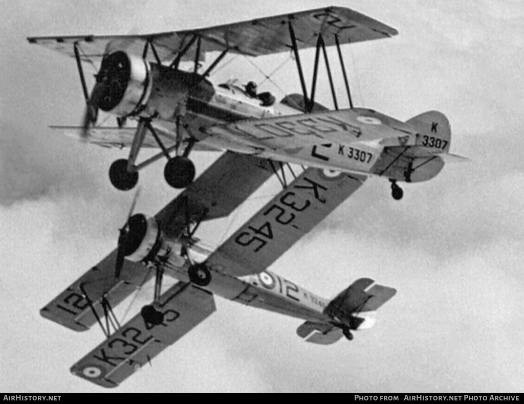 Aircraft Photo of K3307 | Avro 621 Tutor Mk1 | UK - Air Force | AirHistory.net #357745