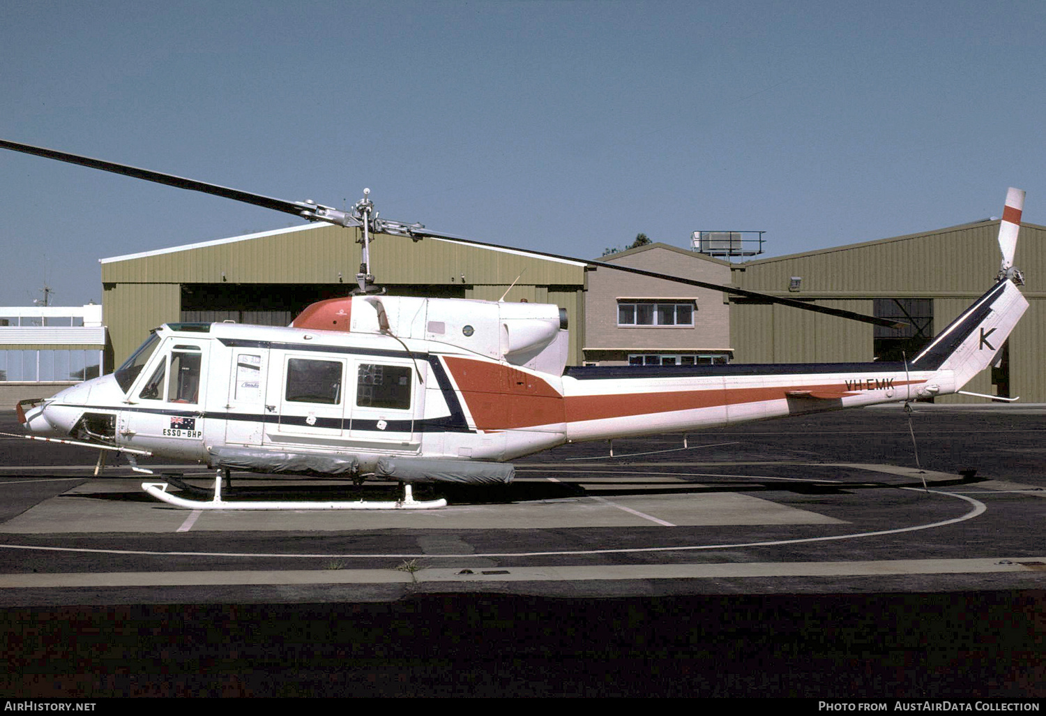 Aircraft Photo of VH-EMK | Bell 212 Twin Two-Twelve | Esso-BHP | AirHistory.net #357747