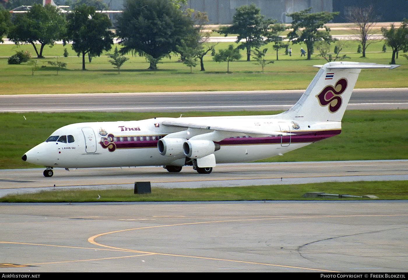 Aircraft Photo of HS-TBO | British Aerospace BAe-146-300 | Thai Airways International | AirHistory.net #357778