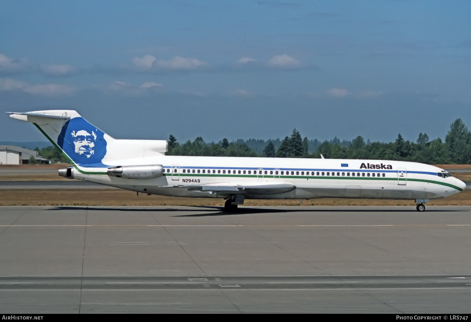 Aircraft Photo of N294AS | Boeing 727-290/Adv | Alaska Airlines | AirHistory.net #357790