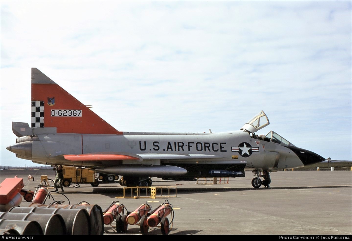 Aircraft Photo of 56-2367 / 0-62367 | Convair TF-102A Delta Dagger | USA - Air Force | AirHistory.net #357794