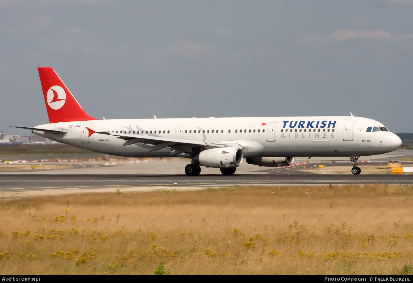 Aircraft Photo of TC-JRF | Airbus A321-231 | Turkish Airlines | AirHistory.net #357796